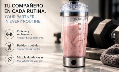 Electric Protein Shake Stirrer USB Shake Bottle Milk Coffee Blender Kettle Sports And Fitness Charging Electric Shaker Cup