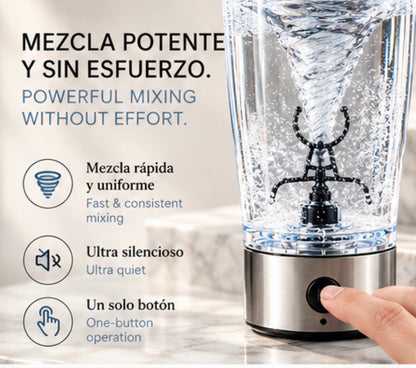 Electric Protein Shake Stirrer USB Shake Bottle Milk Coffee Blender Kettle Sports And Fitness Charging Electric Shaker Cup
