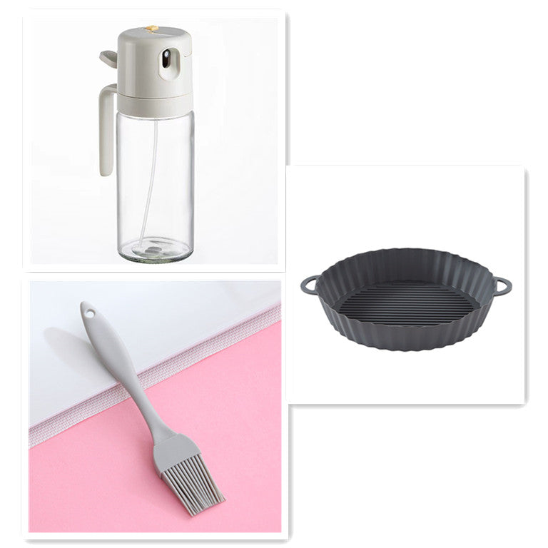 LEVARIA™ 2 en 1, botella de aceite de cocina, spray y dispensador de aceite