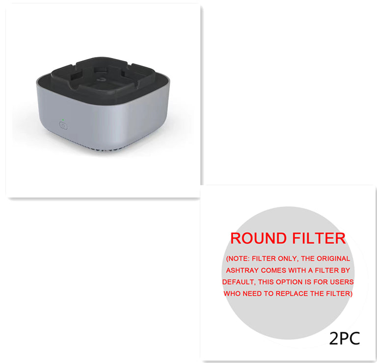LEVARIA™ PureAir Ashtray – Smart Smoke Purifier Ashtray