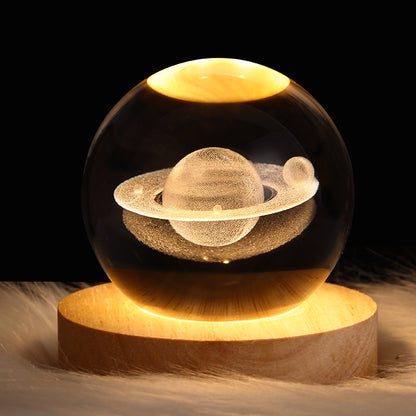 LEVARIA™ CrystalGlow Lamp – 3D Crystal Night Light
