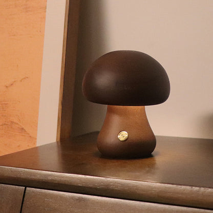 LEVARIA™ Lámpara Nocturna Minimalista de Madera | Luz Cálida para un Ambiente Relajante