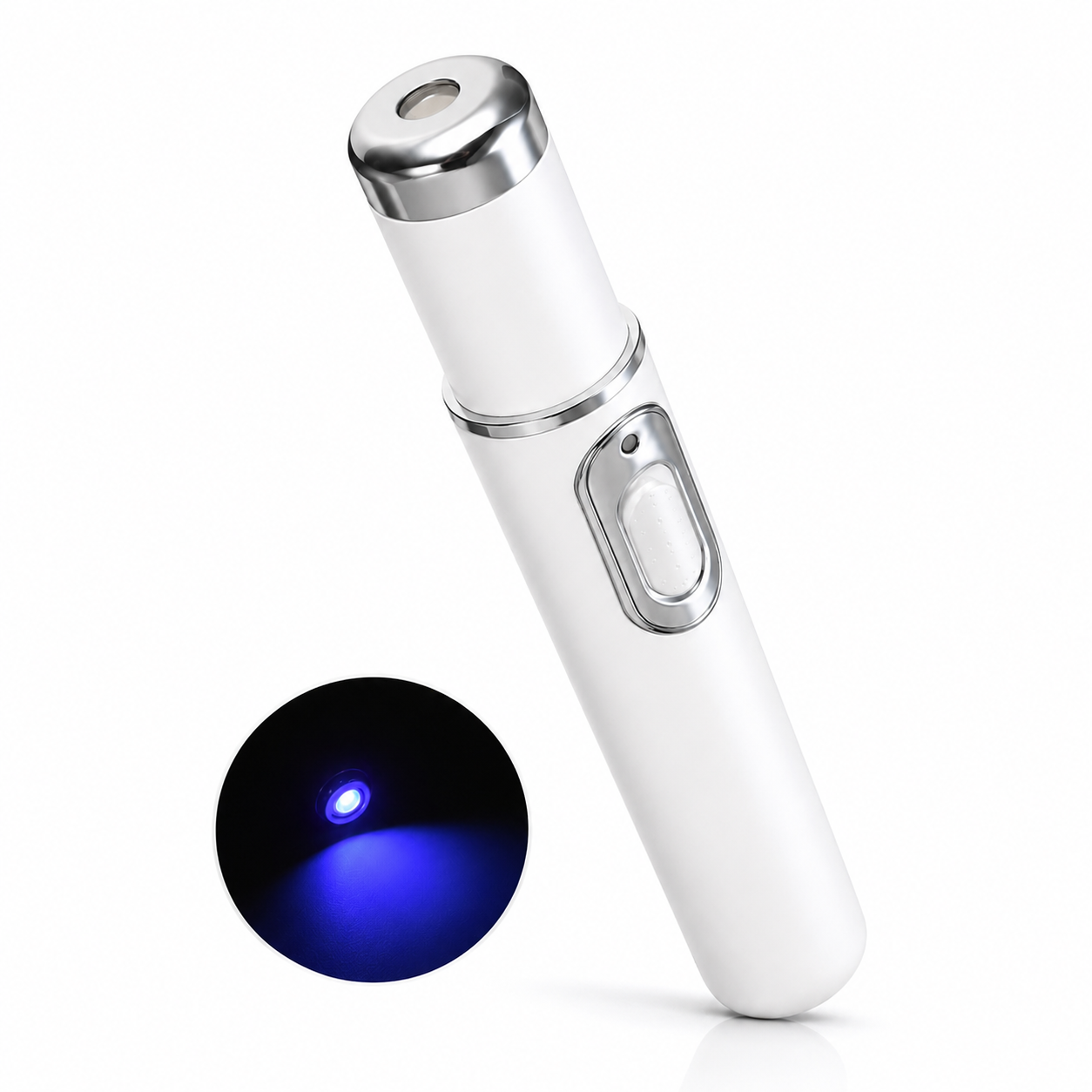 LEVARIA™ Pluma Antiacné con Luz Azul — Elimina Imperfecciones y Repara tu Piel Rápidamente