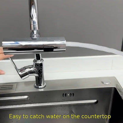 LEVARIA™ AquaFlow Luxe – Multifunction Waterfall Faucet