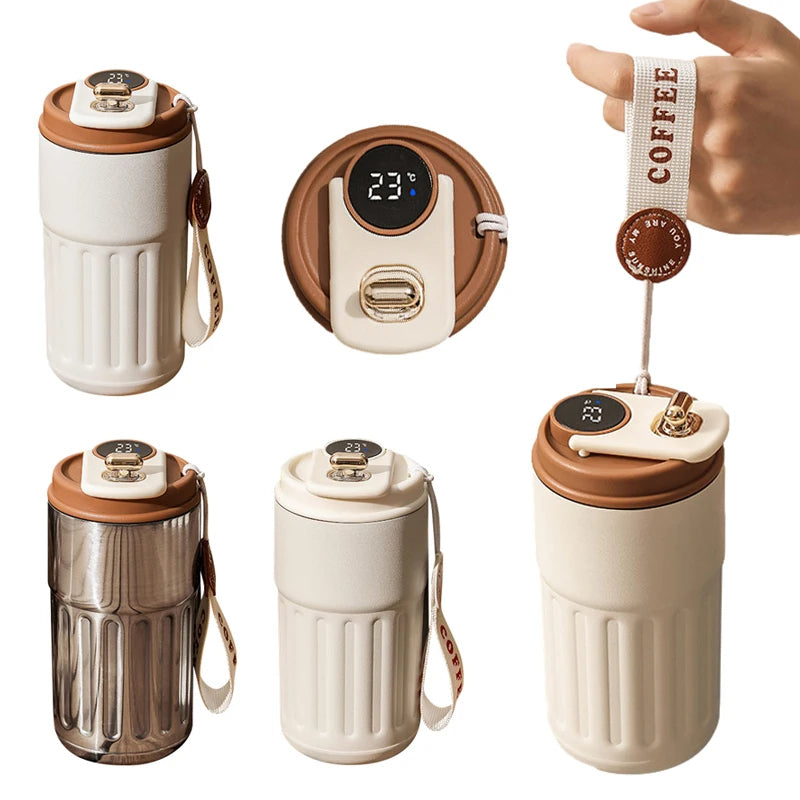 LEVARIA™ TempCore Smart Tumbler – Intelligent Thermal Cup