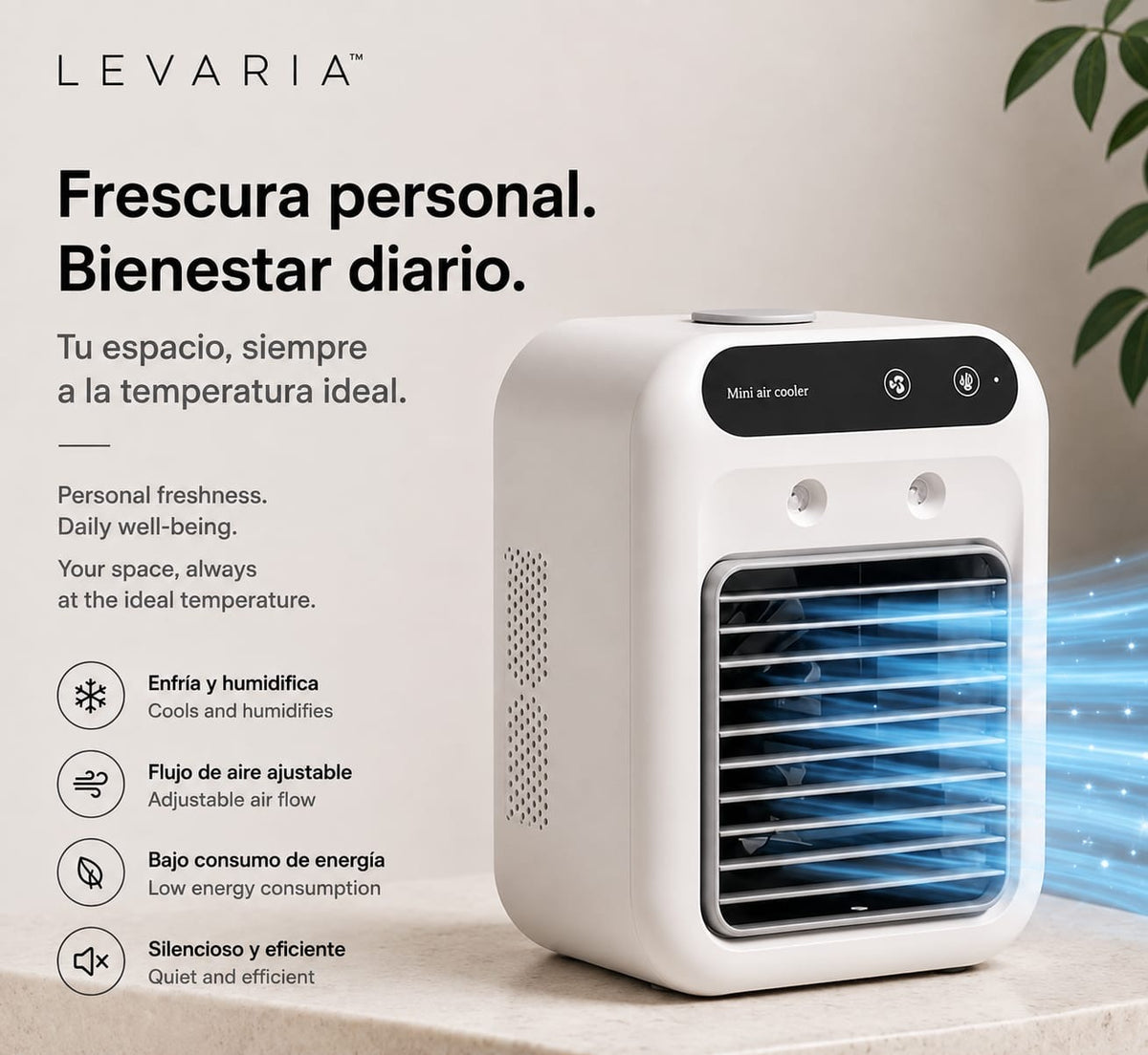 LEVARIA™ Small Cool Air Fan