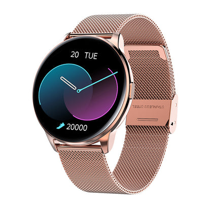 LEVARIA™ Noir Watch – Luxury Smartwatch Edition