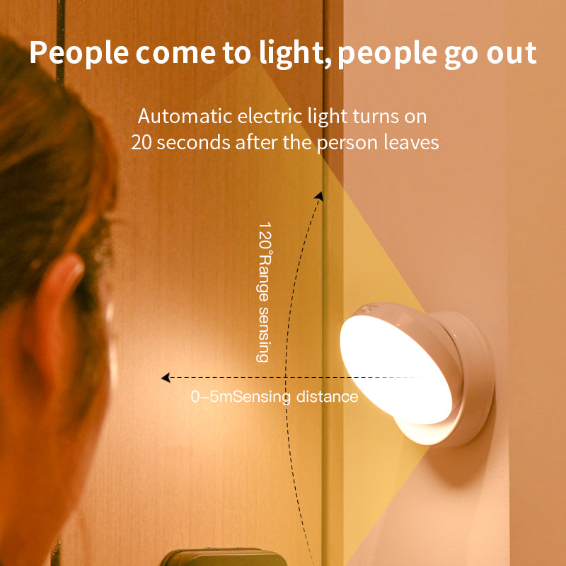 LEVARIA™ MotionGlow Night Light – Lámpara LED con Sensor de Movimiento 3 Modos