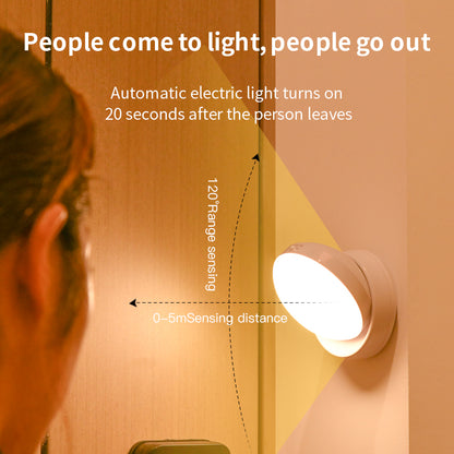 LEVARIA™ MotionGlow Night Light – Lámpara LED con Sensor de Movimiento 3 Modos