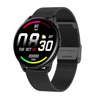 LEVARIA™ Noir Watch – Luxury Smartwatch Edition