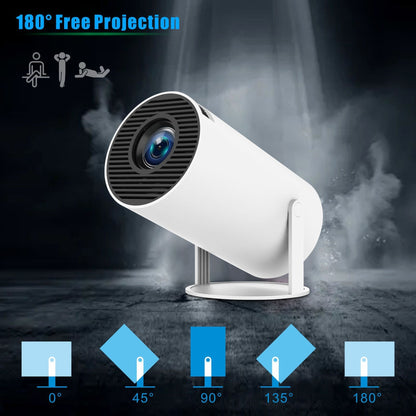 HY300 LEVARIA™ CinemaBeam Pro – Smart Mini Projector HD