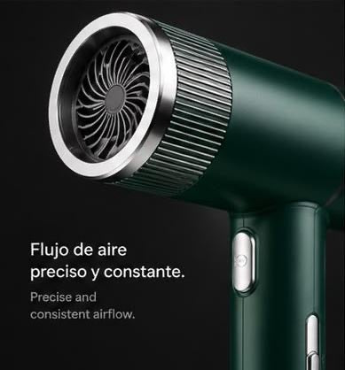 LEVARIA™ Secadora de Cabello Profesional 1200-1599W con Iones Negativos – Aire Frío y Caliente con Difusor New Concept Hair Dryer Household Hair
