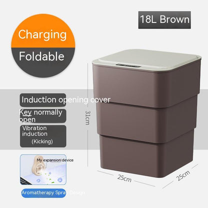 LEVARIA™ SmartTash Sense – Automatic Sensor Trash Can
