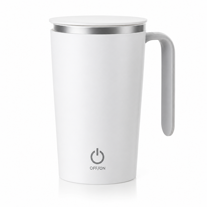 LEVARIA™ Magnetic Stirring Mug, Portable, Ideal for Coffee and Smoothies