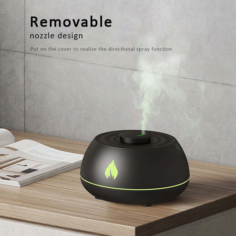 LEVARIA™ FlameMist Aura – Flame Aroma Diffuser
