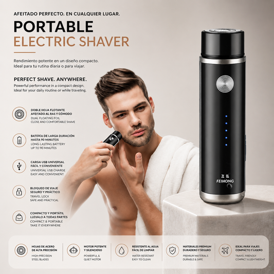 LEVARIA™ Professional Electric Shaver — Smooth, Fast, and Irritation-Free Shaving