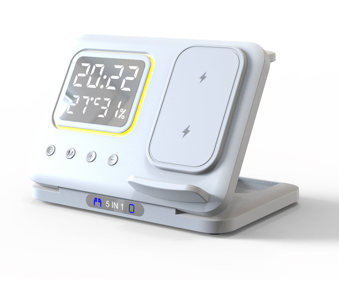 LEVARIA™ SmartDock Elite – 4-in-1 Wireless Charging Station