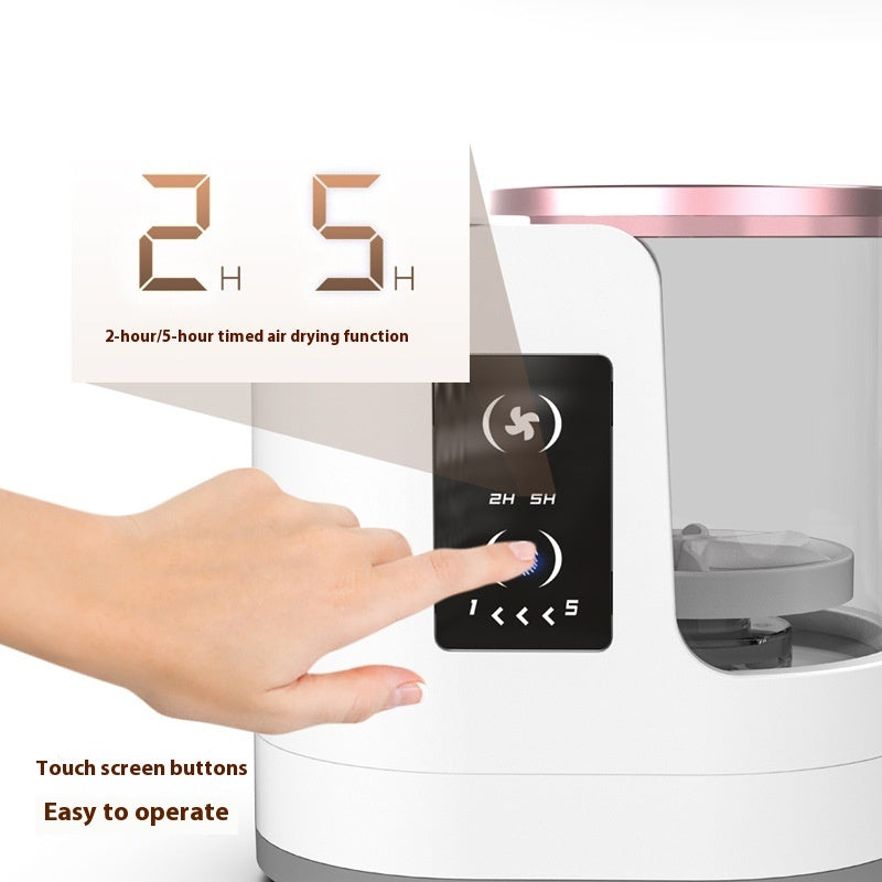 LEVARIA™ Limpiador Automático de Brochas 2 en 1 | Lava, Seca y Desinfecta en Minutos