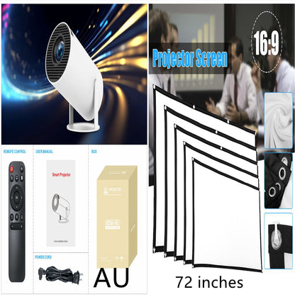 HY300 LEVARIA™ CinemaBeam Pro – Smart Mini Projector HD