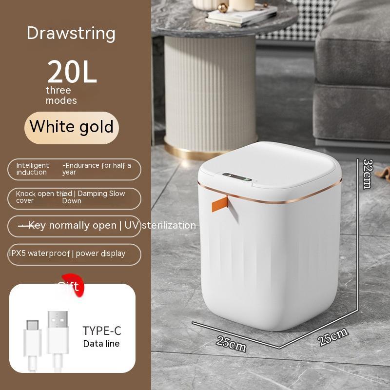 LEVARIA™ SmartTash Sense – Automatic Sensor Trash Can
