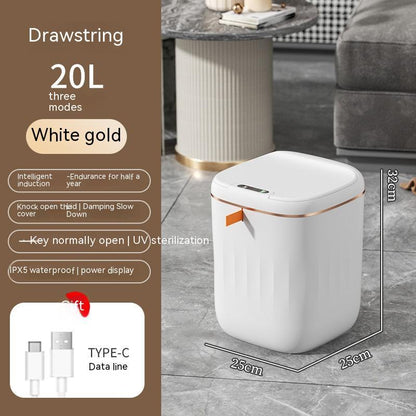 LEVARIA™ SmartTash Sense – Automatic Sensor Trash Can