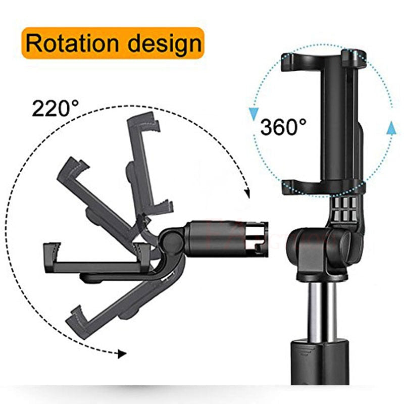LEVARIA™ Compatible with iPhone. Selfie Tripod