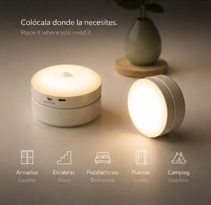 LEVARIA™ MotionGlow Night Light – LED Motion Sensor Lamp 3 Modes