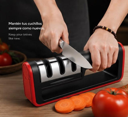 LEVARIA™ Professional Knife Sharpener, extra-fine edge, for effortless cuts