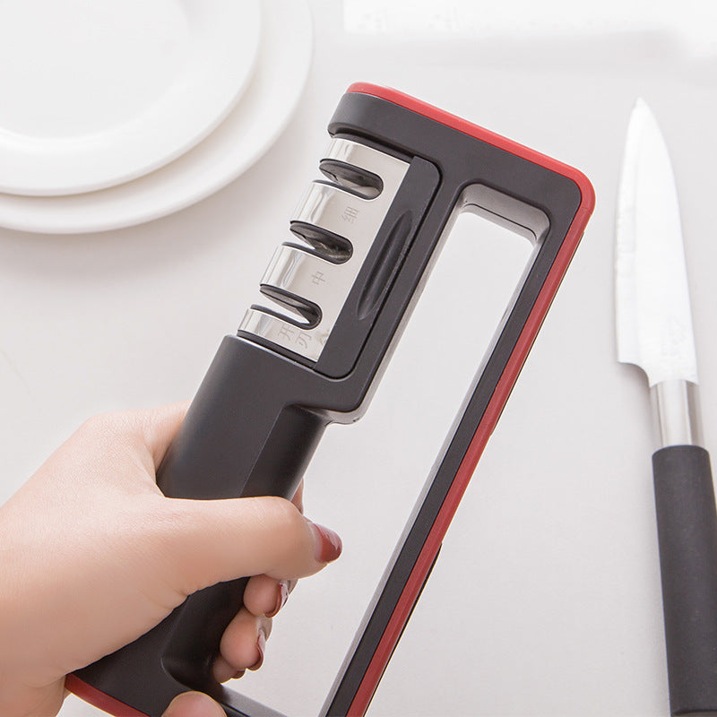 LEVARIA™ Afilador profesional de cuchillos, filo extra fino, para cortes sin dificultades