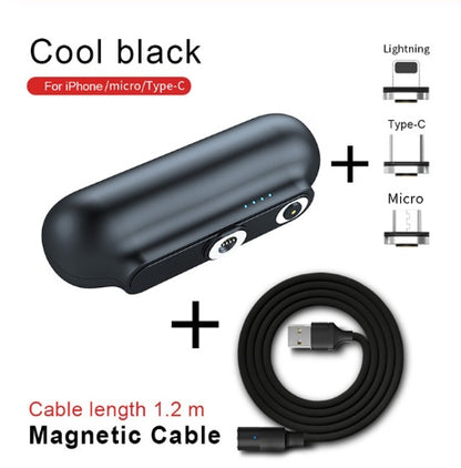 LEVARIA™ MagCharge Mini – Magnetic Wireless Power Bank