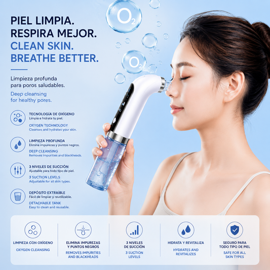 Blackhead Remover Pore Vacuum Cleaner Upgraded Blackhead Vacuum Rechargeable Face Vacuum Comedone Extractor Tool for Blackheads