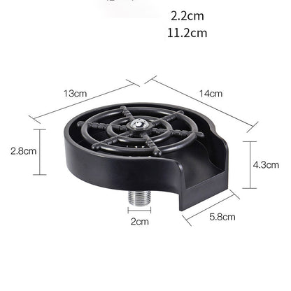 LEVARIA™ Pressure Glass Rinser — Quick Cleaning in Seconds Effortlessly