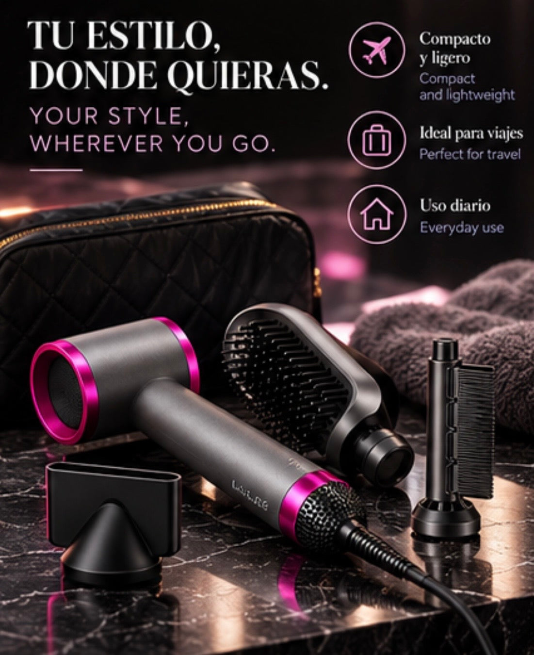 Household Multifunctional Hair Dryer Fan Coil