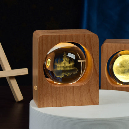 LEVARIA CrystalGlow Orb Light 