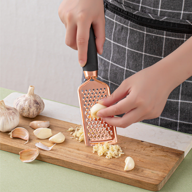 LEVARIA™ RoseGold Kitchen Luxe Set – 7PC Stainless Steel Utensils