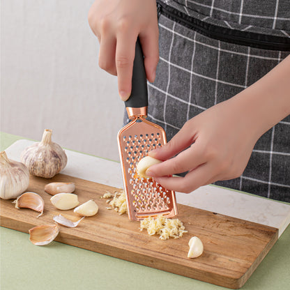 LEVARIA™ RoseGold Kitchen Luxe Set – 7PC Stainless Steel Utensils