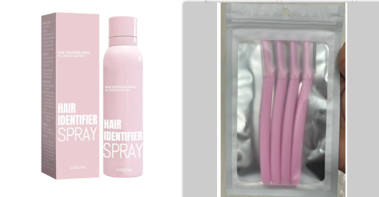 Hair Identifier Spray LEVARIA™ SilkSkin Hair Eraser – Facial Hair Removal Spray