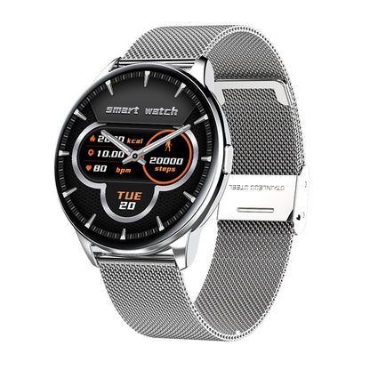 LEVARIA™ Noir Watch – Luxury Smartwatch Edition
