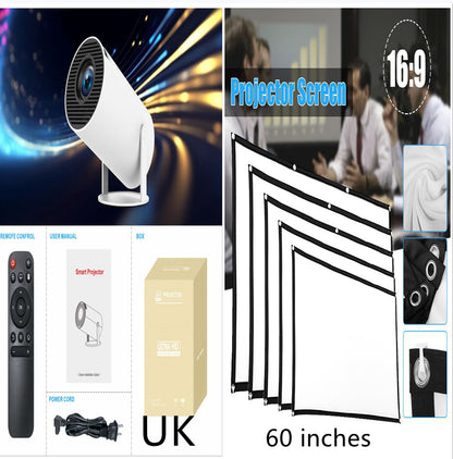 HY300 LEVARIA™ CinemaBeam Pro – Smart Mini Projector HD