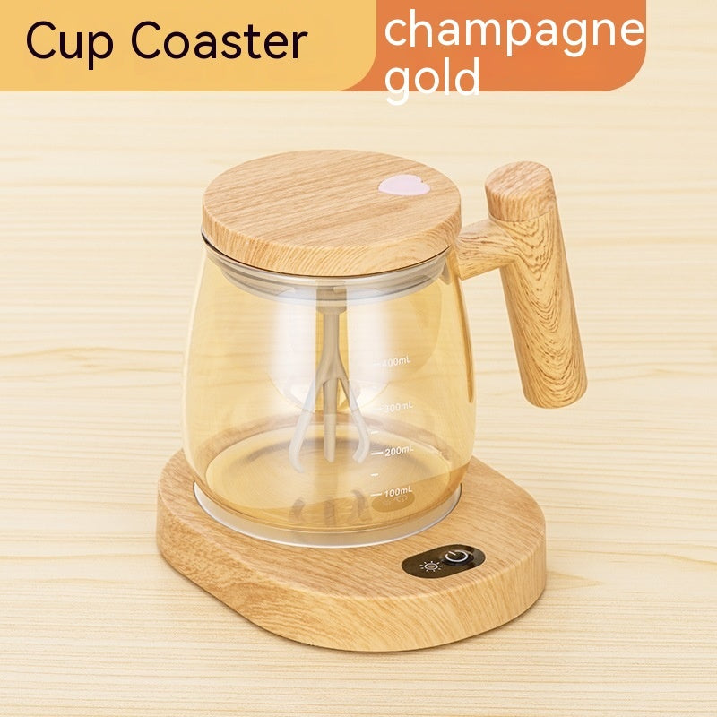 LEVARIA™ AutoMix Smart Mug – Self-Stirring Coffee Cup