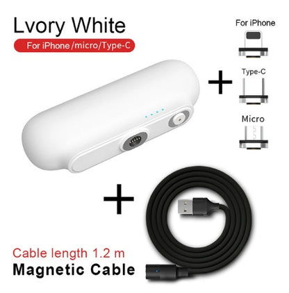 LEVARIA™ MagCharge Mini – Magnetic Wireless Power Bank