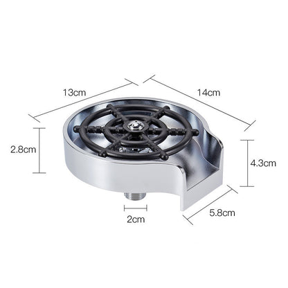 LEVARIA™ Pressure Glass Rinser — Quick Cleaning in Seconds Effortlessly