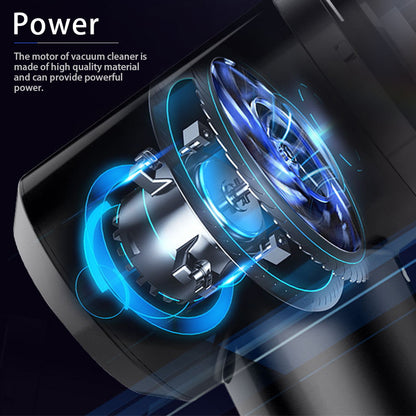 LEVARIA™ TurboVac Pro – High-Power Portable Mini Vacuum Cleaner