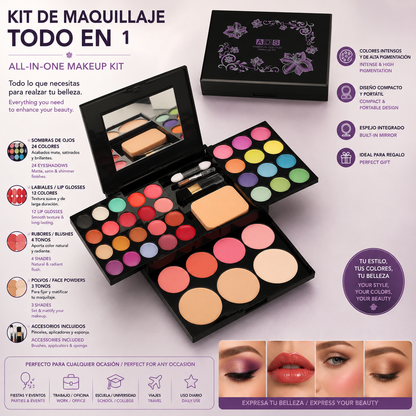 LEVARIA VelvetGlow Palette  