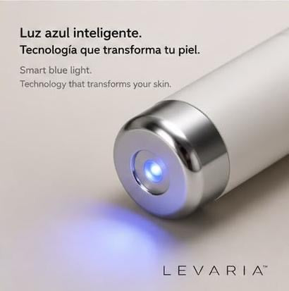 LEVARIA™ Pluma Antiacné con Luz Azul — Elimina Imperfecciones y Repara tu Piel Rápidamente