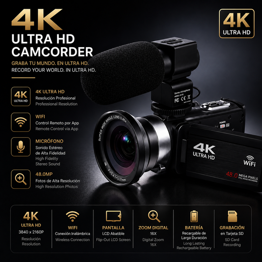LEVARIA™ VisionShot 4K – Ultra HD Digital Camera