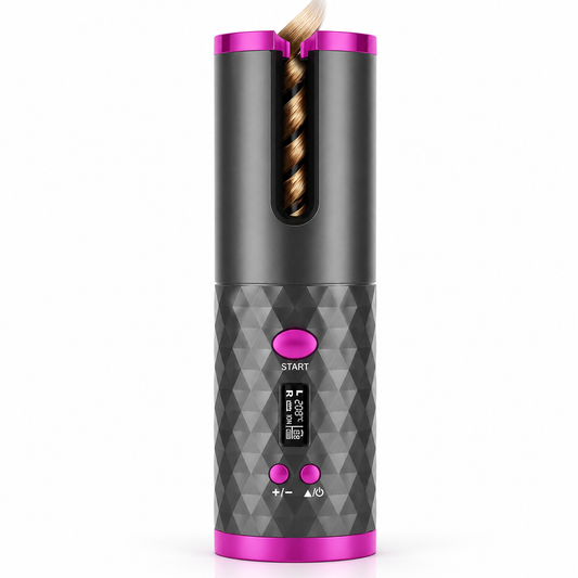 LEVARIA™ Cordless Automatic Curler — Perfect Curls in Minutes Effortlessly