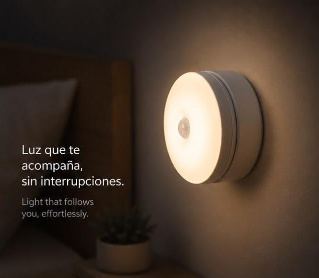 LEVARIA™ MotionGlow Night Light – LED Motion Sensor Lamp 3 Modes