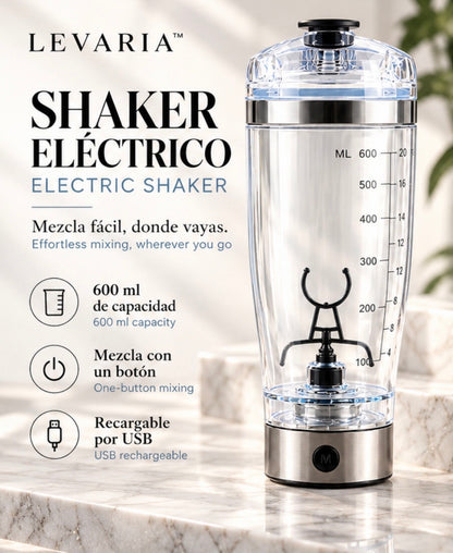 Electric Protein Shake Stirrer USB Shake Bottle Milk Coffee Blender Kettle Sports And Fitness Charging Electric Shaker Cup