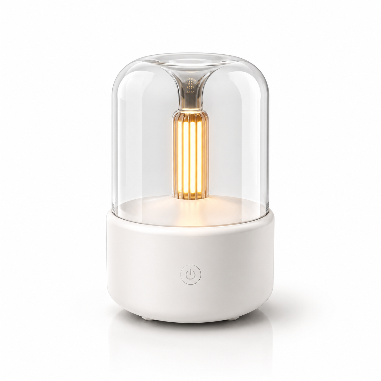 LEVARIA™ Difusor Aromático Efecto Vela | Humidificador con Luz Relajante y Aromaterapia